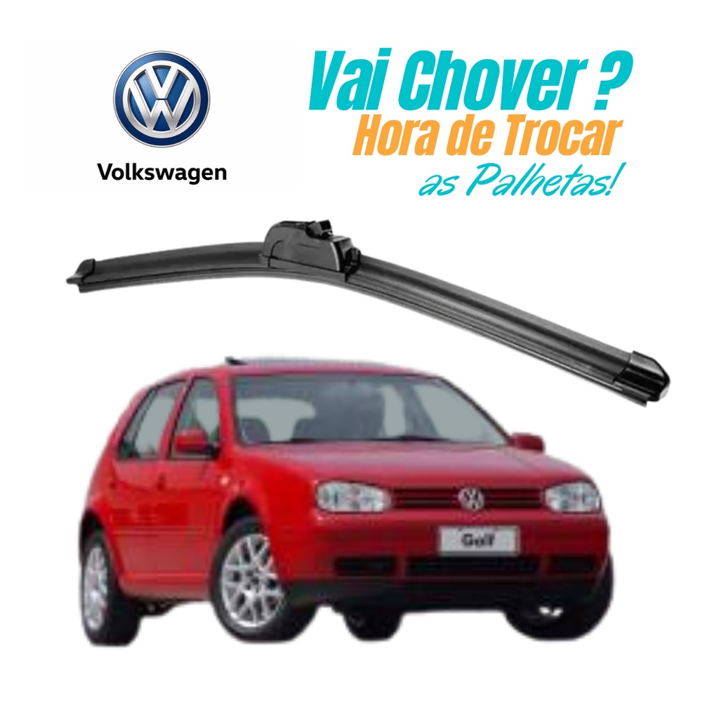 Palheta Limpador Traseiro para Golf 1993 á 2006 Silicone em Oferta na Shopee