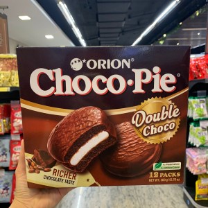 Bolinho Alfajor Choco Pie Double Choco 360g
