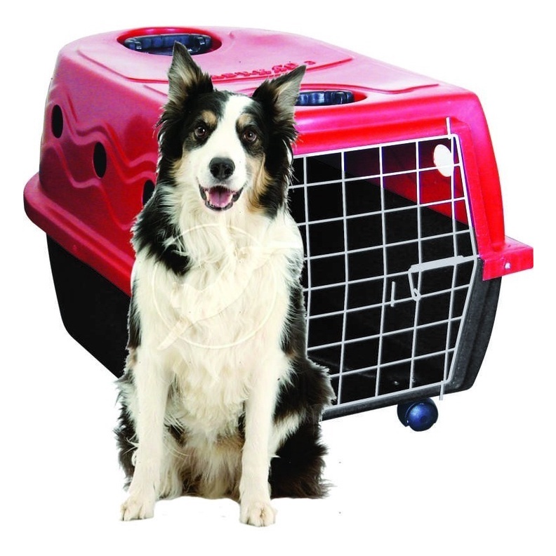 Caixa De Transporte Para Cachorro Grande Porte No03 Plastkao