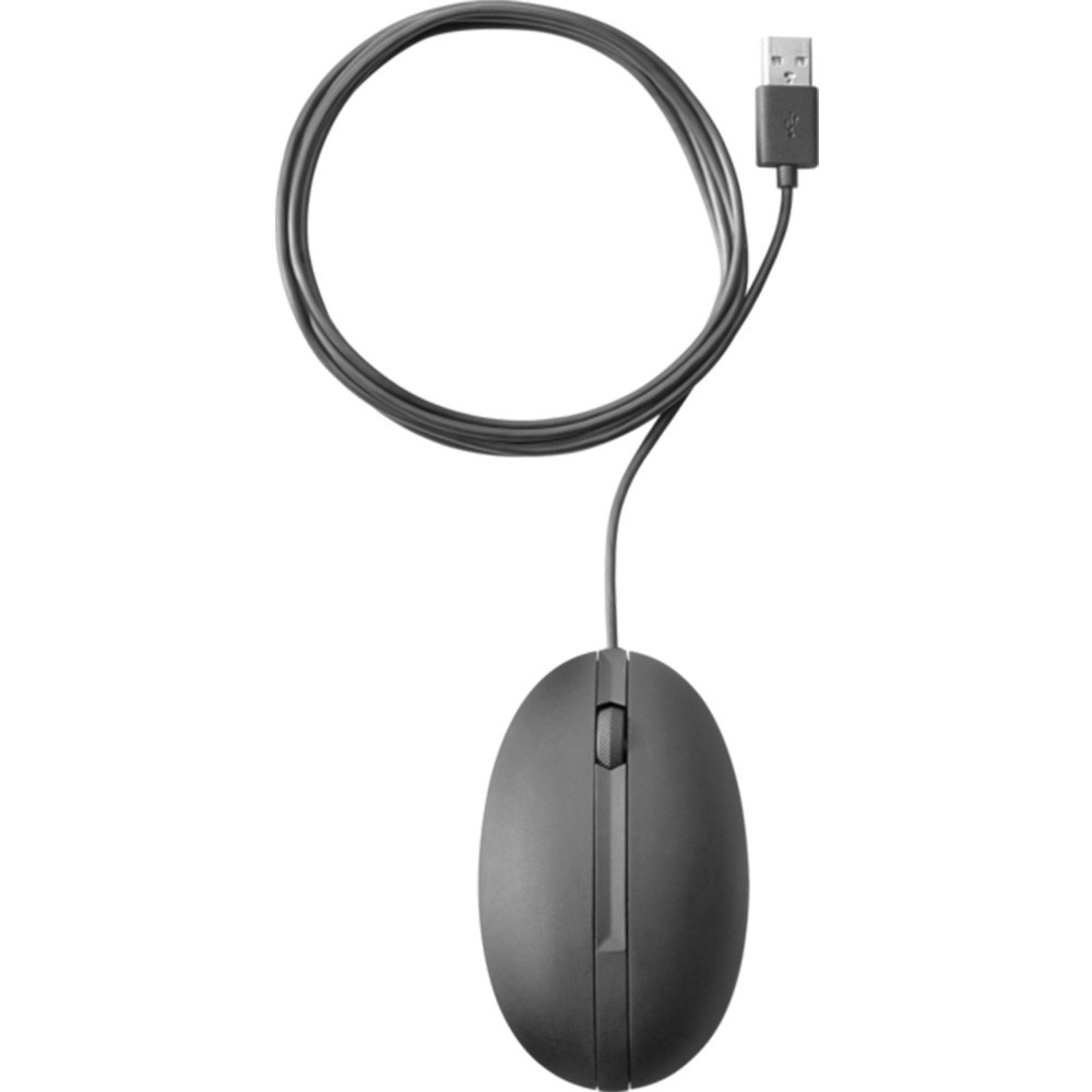 Mouse HP 320M 1000 DPI Usb com fio Preto 9VA80AA - Computers & Accessories
