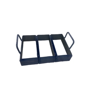 Forma De Tijolinho Em Aço 20x10x6cm Para 3 Paver