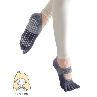 Meia Feminina Profissional Antiderrapante Para Yoga/Esportes/Pilates em Oferta na Shopee