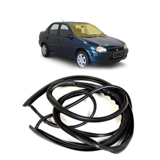 Borracha Vidro Parabrisa Celta Corsa Wind Sedan Classic 1994 / 2010 em Oferta na Shopee