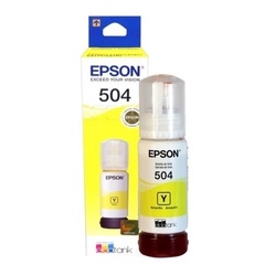 Tinta Para Impressora Epson Amarelo 504