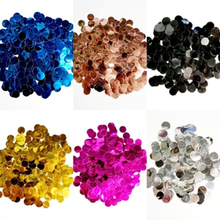 Confete Metálico 15 Gramas Bolinha Confete metalico de Bexiga Bubble Confete Ballon Cake Festas em Oferta na Shopee