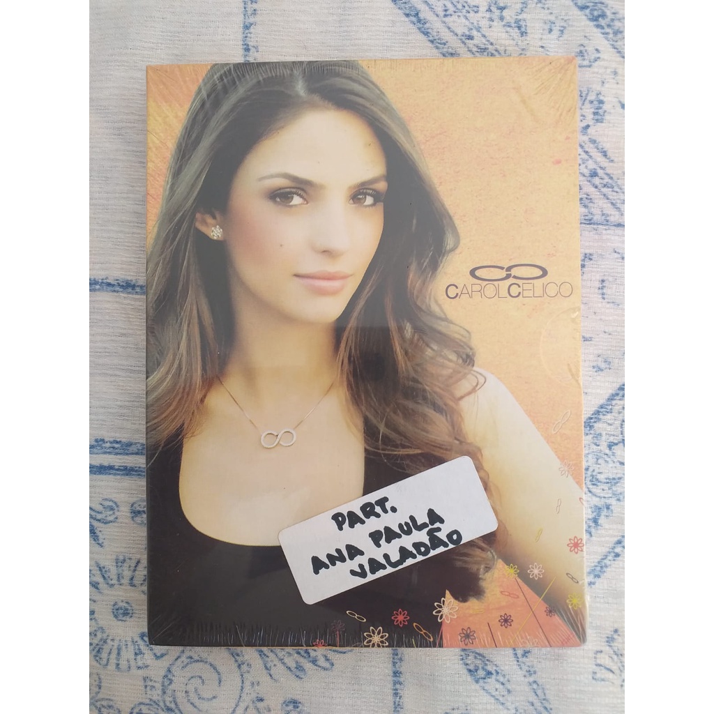 DVD CAROL CELICO - PART. ANA PAULA VALADÃO, CLÁUDIA LEITTE - LACRADO