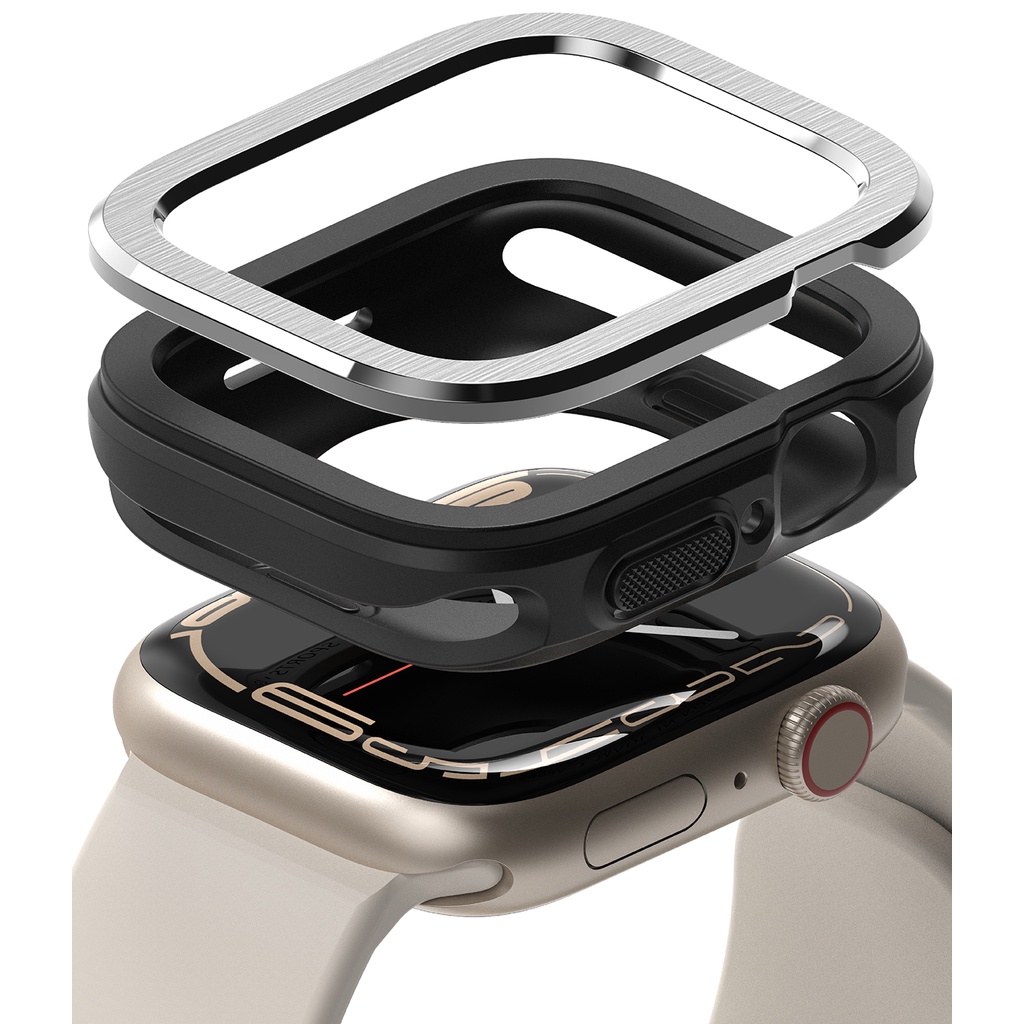 Ringke Air Sports Bezel Styling para Apple Watch 9 8 7 41mm 6 5 4 SE(3/2/1) 40mm