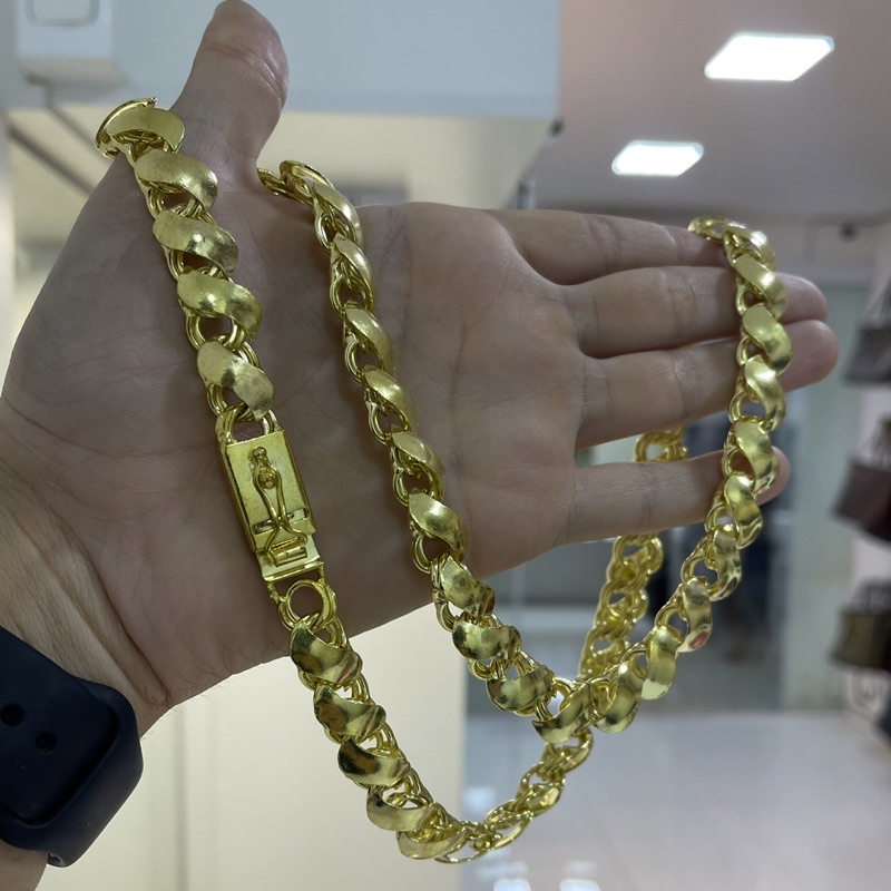 Corrente Cordão de Moeda Antiga Friso S 12mm Mc Poze (100% MOEDA ANTIGA)