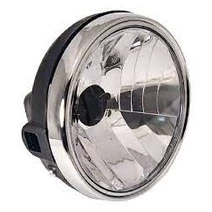 Farol Completo Yamaha Ybr 125 Factor 2009 A 2017 Aro Cromado(sem lâmpada)