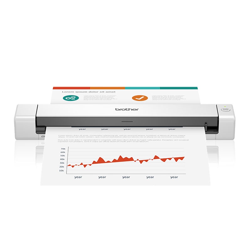 Scanner portátil de documentos Brother DS640