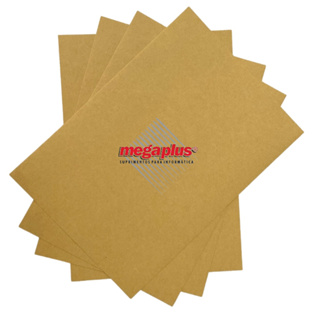 20 Folhas de Papel A4  Kraft Adesivo 80 gramas em Oferta na Shopee