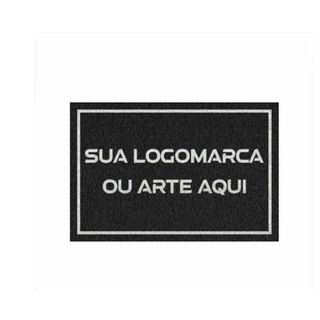 Tapete Capacho Personalizado Medida 90x60cm
