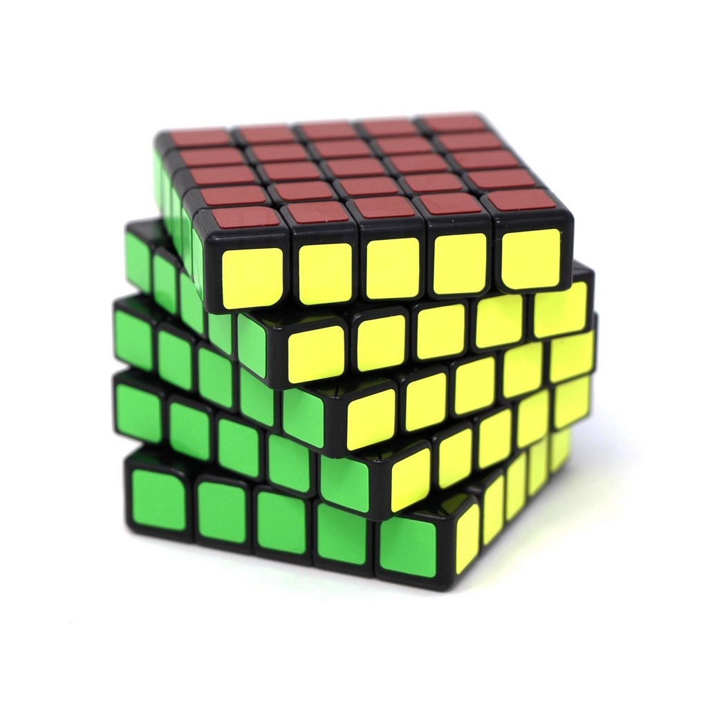 Cubo Mágico Profissional 5x5x5 Moyu Meilong Original Tradicional Adesivado em Oferta na Shopee