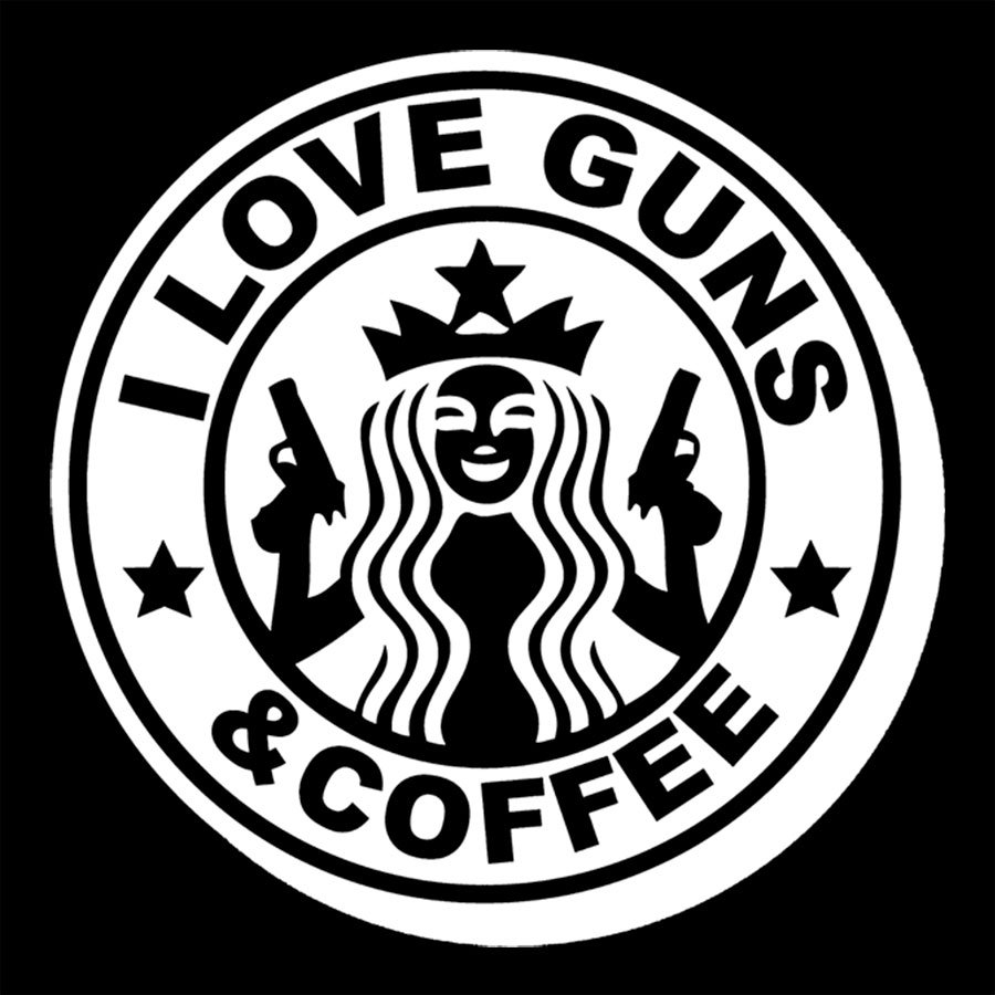 guns and coffee logo