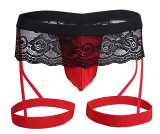 Spot Lingerie Sexy Lingerie Sexy Masculina De Renda / Roupa Íntima Masculina em Oferta na Shopee