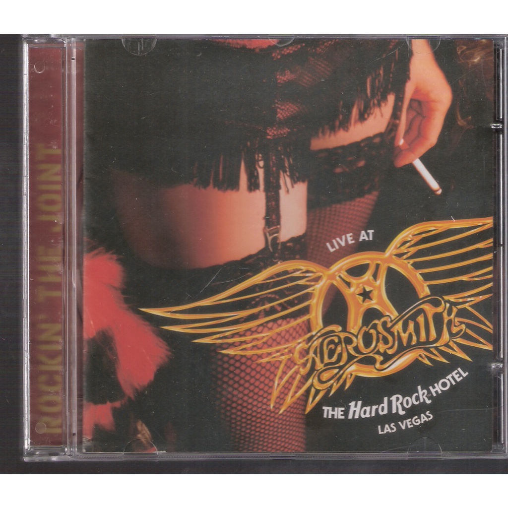 CD AEROSMITH - LIVE AT HARD ROCK HOTEL LAS VEGAS ROCK THE JOINT ( SONY )