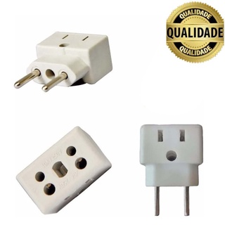 Adaptador De Tomada 10 amperes 20 amperes 110v 220v bivolt ( BLCK OITO )