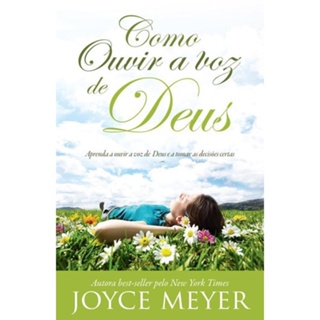 Como ouvir a voz de Deus - Joyce Meyer em Oferta na Shopee