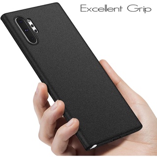 Caso Para Samsung Galaxy Note 10 Plus 5G Super Material De Luxo Tampa Do Telefone 10Plus Duro Magro Matte PC