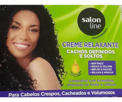 Cr Relaxamento Salon Line 0g Shopee Brasil