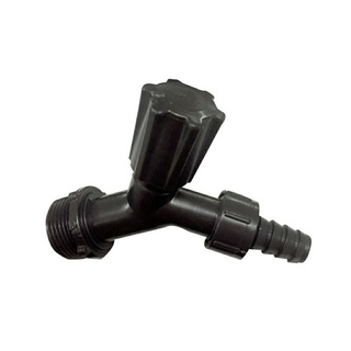 Torneira para Jardim 3/4 Plástico Preto - Plasbohn