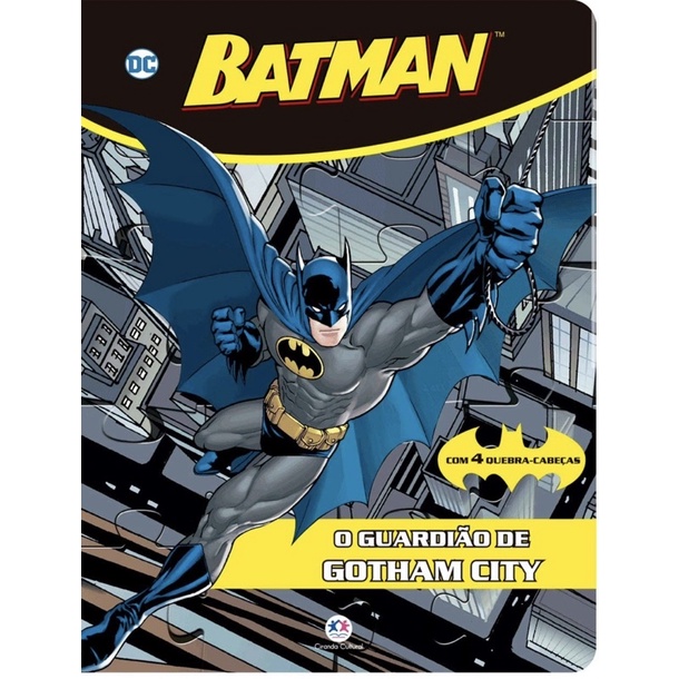 Batman - O guardião de Gotham City quebra cabeça livro
