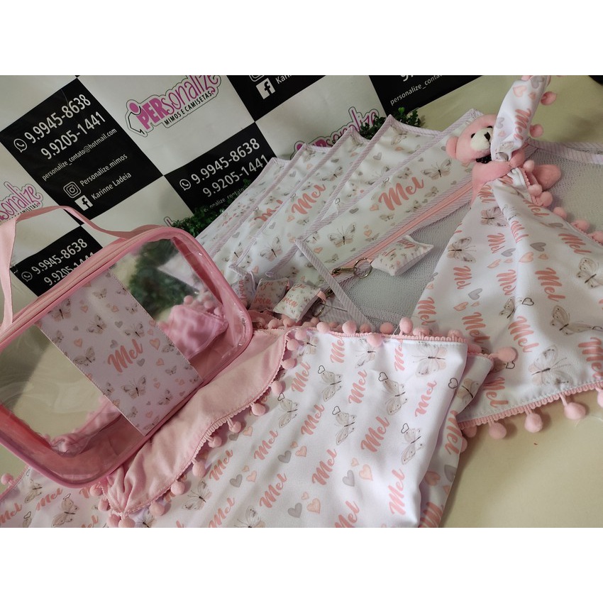 Kit maternidade enxoval - 4 itens
