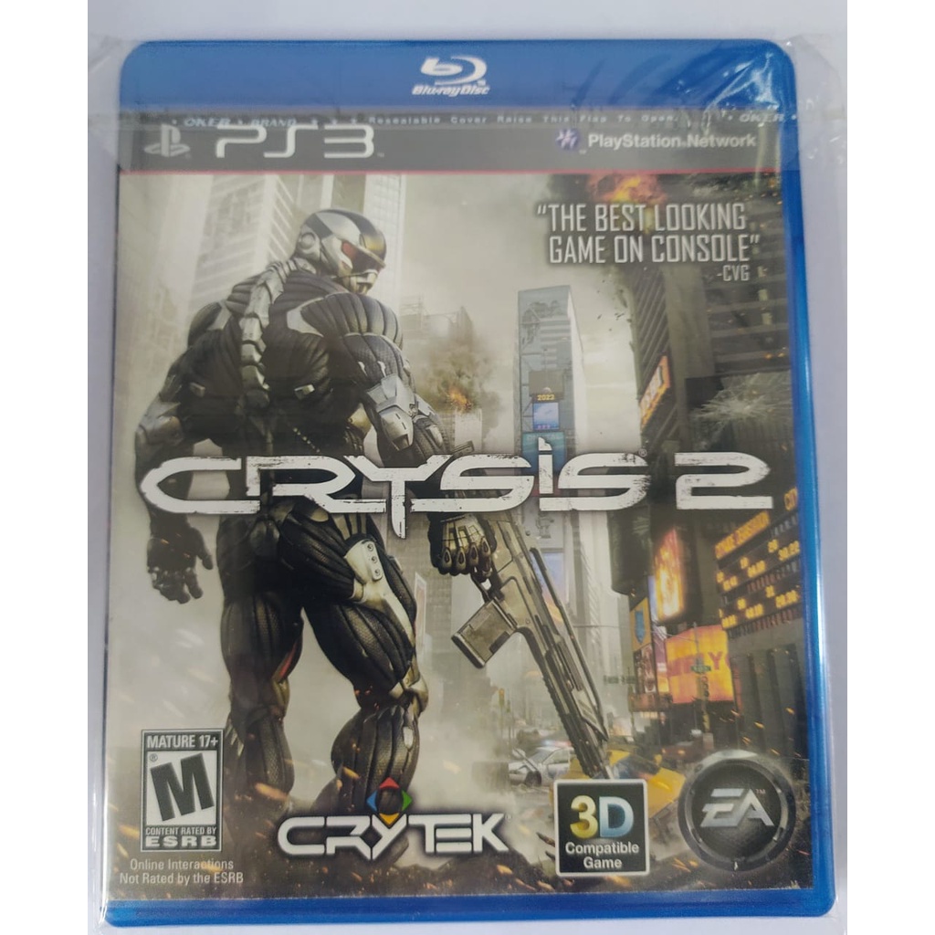 Crysis 2 PS3 Original Mídia Física Pronta Entrega