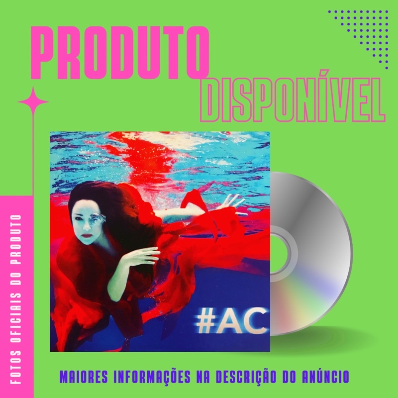 CD ANA CAROLINA - #AC (Participação Especial: Chico Buarque, Chiara Civello, Guinga)