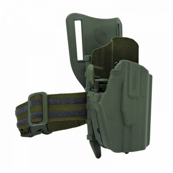 Coldre Evolution I Mid-Ride Adaptador Perna Polímero Bélica - Verde