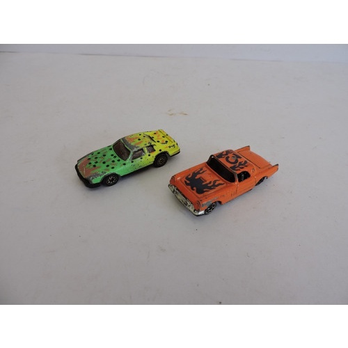 Miniatura 2 Carros Tunning Antigo Restaurar Tirar Peças