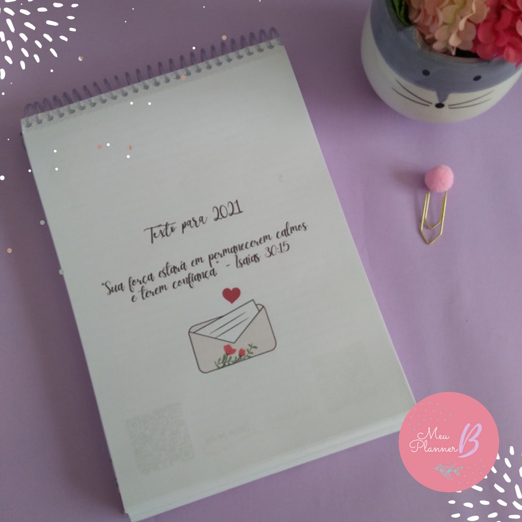 Planner de Testemunho por Cartas Personalizado JW Shopee Brasil