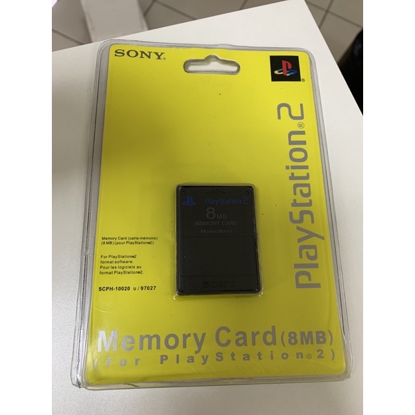 Memory Card PlayStation 2 Original Sony Lacrado Shopee Brasil