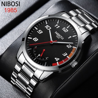 NIBOSI 2022 Relógio De Quartzo Masculino Esportivo À Prova D'água em Oferta na Shopee