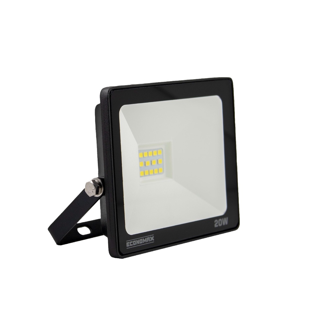 Refletor Led 20W Economax Branca - Home & Living