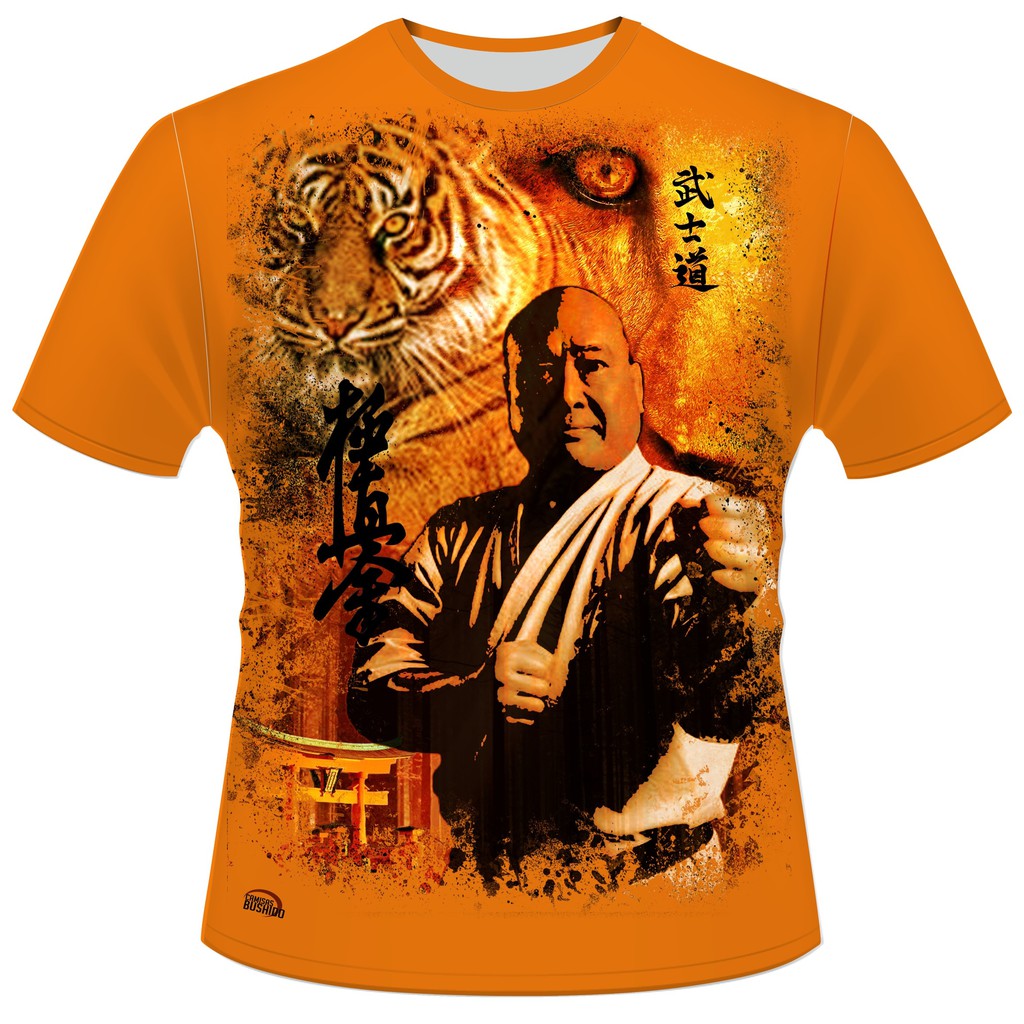 Camisa Samurai Luta Karate Mma Arte Marcial Kyokushin 103-2