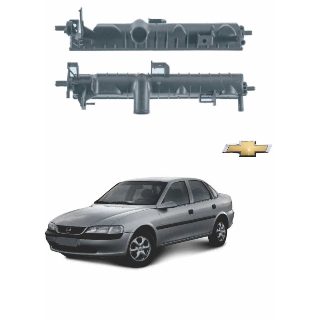 CAIXA DO RADIADOR VECTRA 2.0 2.2 LADO MOTORISTA (INFERIOR) 1997 1998 1999 2000 2001 2002 2003 2004 2005