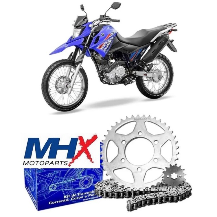Kit Relação transmissão Xtz 150 Xtz150 Crosser mhx ou max
