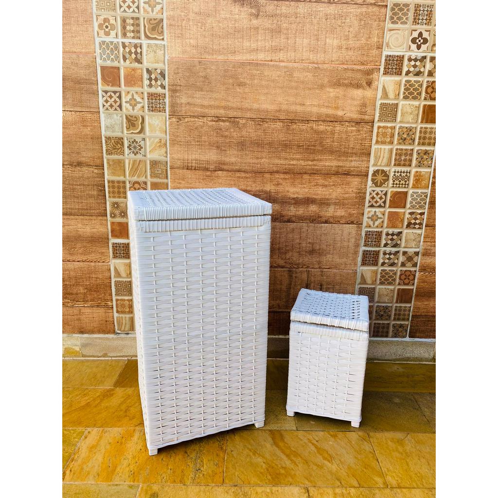 Roupeiro Organizador 30x30x60 + Lixeira 20x20x30