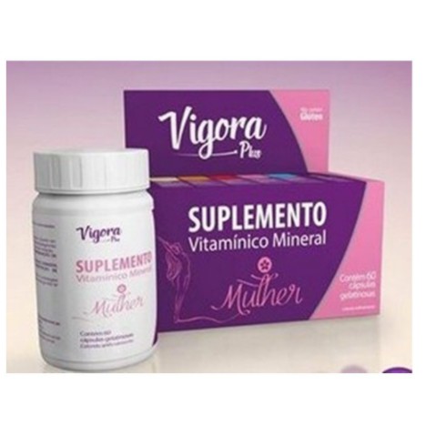 Vigora Plus Mulher Vitamínico 60cps Prati Donaduzzi