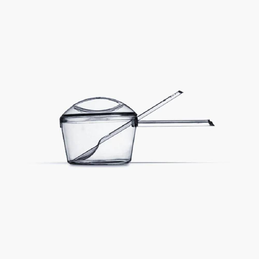 Kit Panelinha com Colher Piccolo Cristal 5un - Plastilânia em Oferta na Shopee