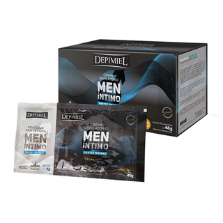 Creme Depilatório Íntimo Men Sachê 48g - Depimiel (UNITÁRIO)