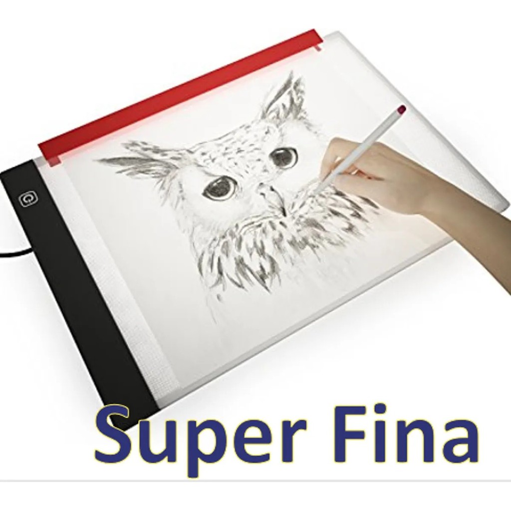 Mesa De Luz Para Desenho Led Portátil Digitalizadora A3 A4 3 Iluminação Ultra Fina