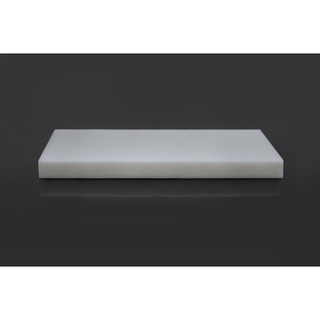 Tábua Lisa PEAD (Polietileno) Natural ANVISA - 20 X 150 X 500 MM - Atóxico