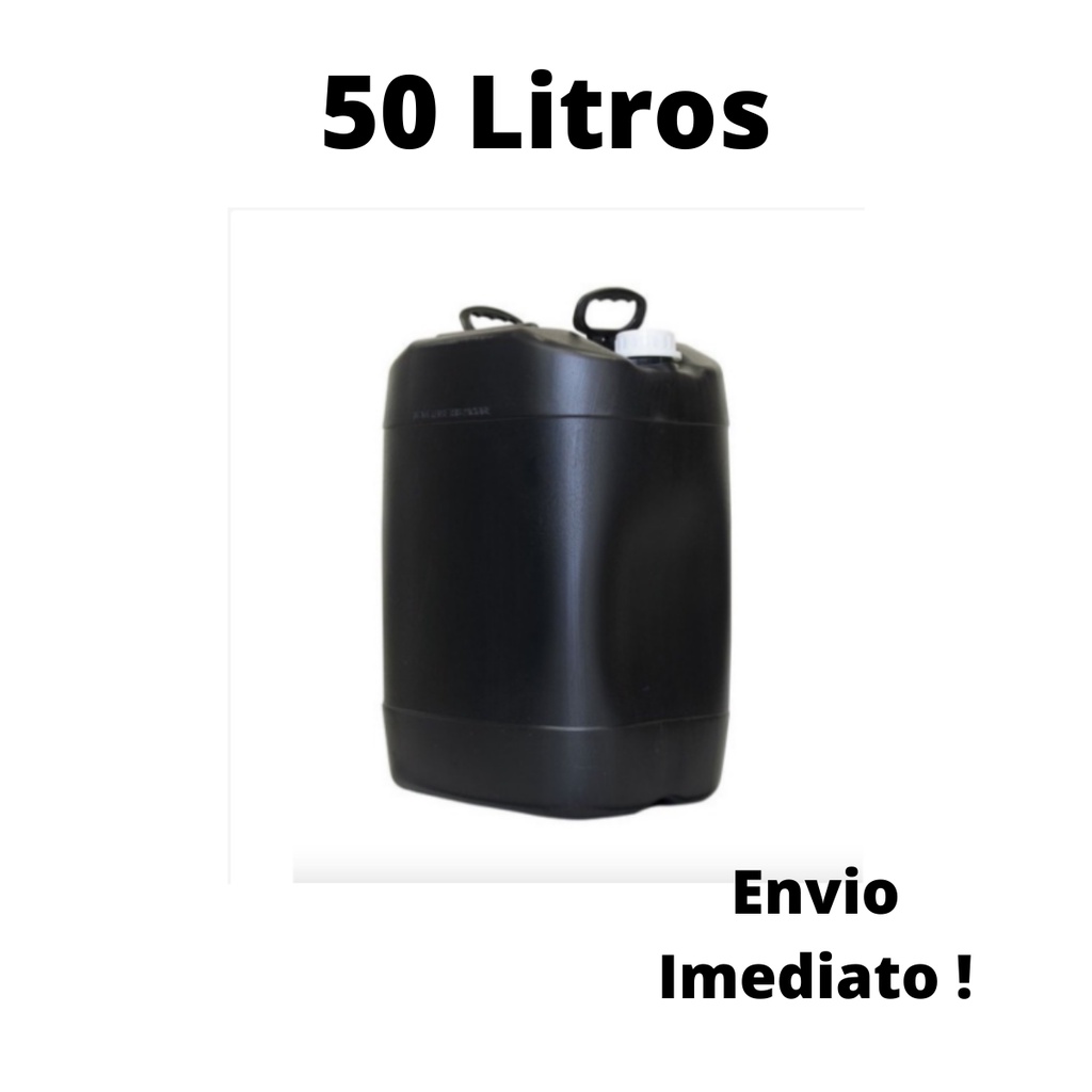 Bombona 50 Litros Tb Para Combustível Galão 50l Garrafa Preta nova