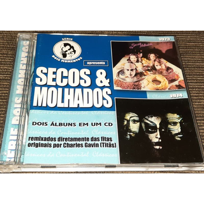 CD série dois momentos secos e molhados original 8370