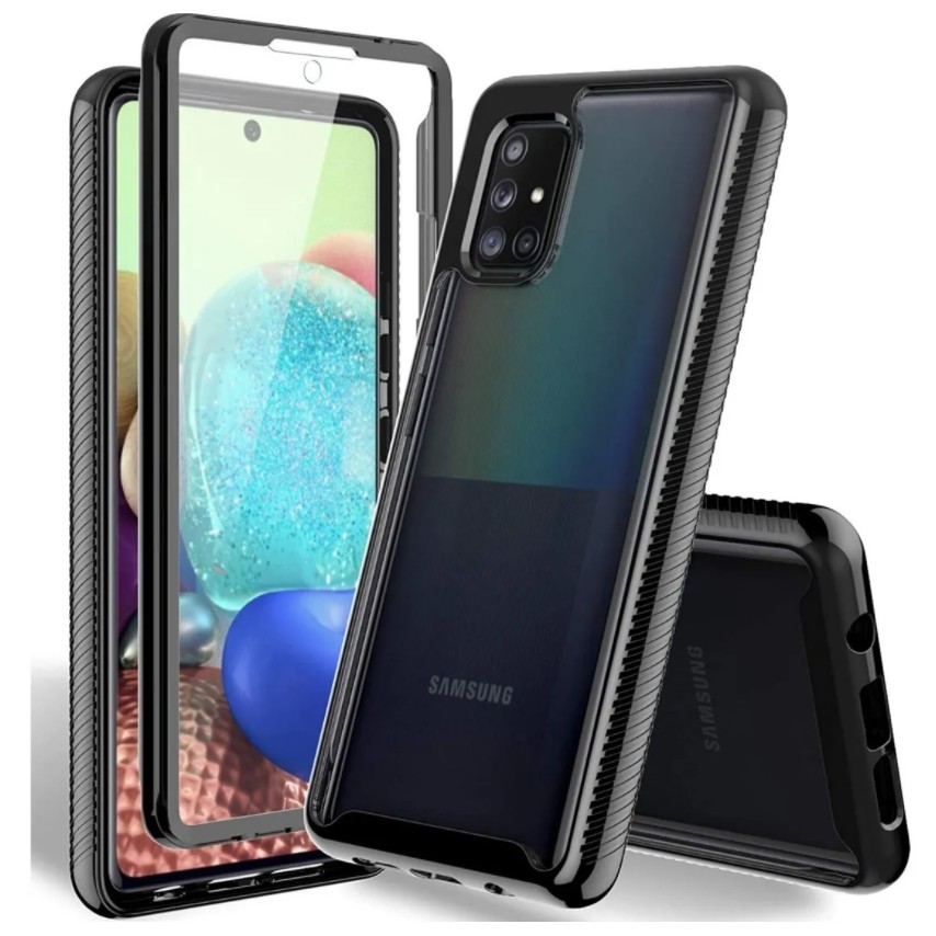 Capa Capinha Anti Impacto para samsung galaxy a71 Proteção 360 grau Frente E Verso bordas macios