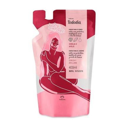 Refil Hidratante TodoDia Cereja e Avelã Natura 400ml em Oferta na Shopee