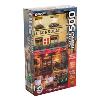 Puzzle 500 peças Café em Paris