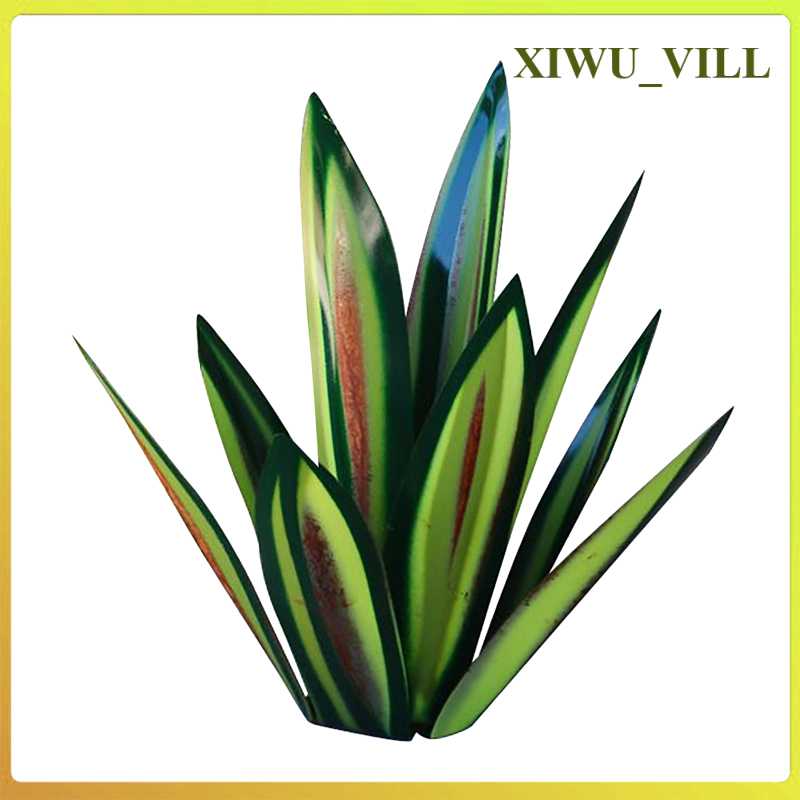 Xiwu Vill Tequila Rustic Sculpture Diy Metal Agave Plant Garden Yard Art Decoration Statue Home Decor Garden Figurines Metal Agave Shopee Brasil